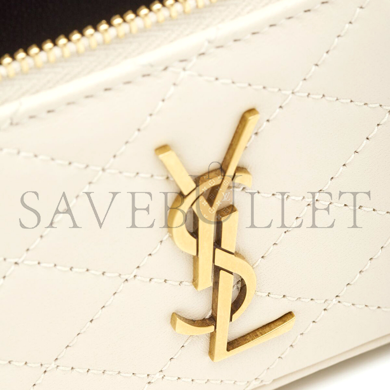 YSL GABY VANITY BAG IN LAMBSKIN 7667311EL079207 (18*11*6.5cm)