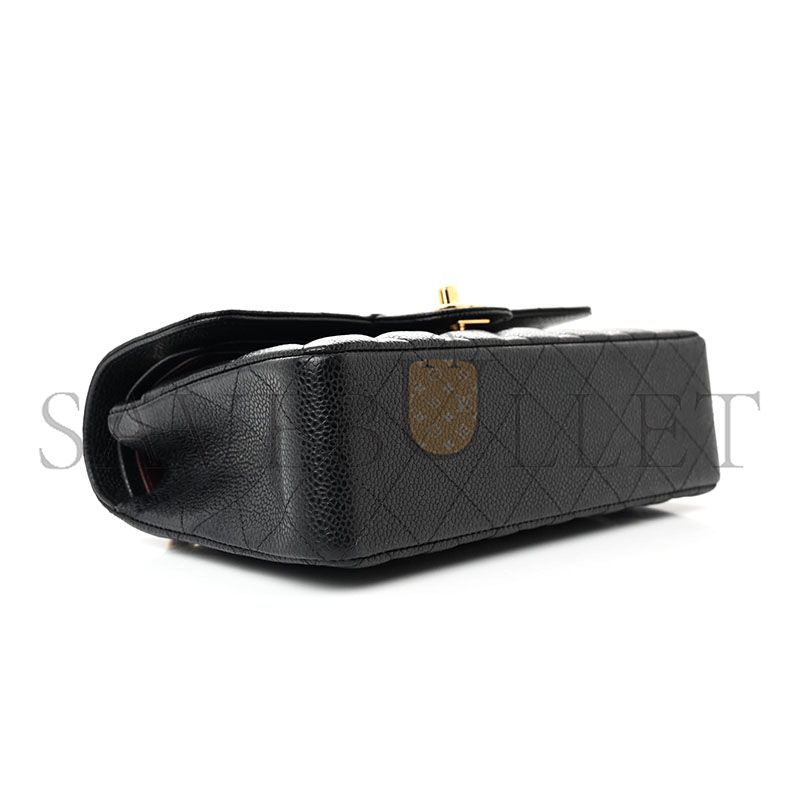 CHANEL CAVIAR QUILTED SMALL DOUBLE FLAP 1635765 (23*14*6cm)