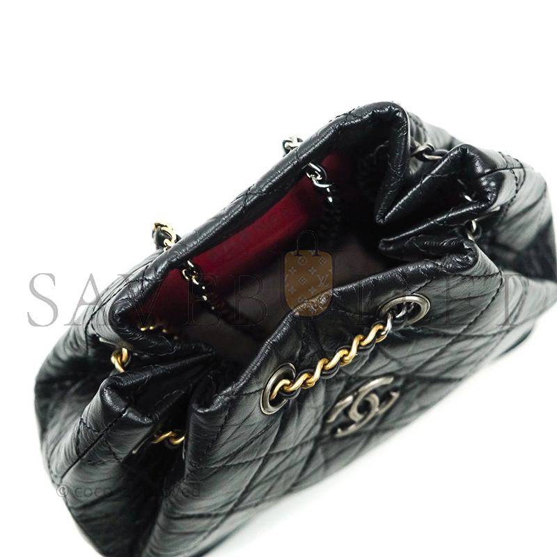 CHANEL MASTER GABRIELLE SMALL BACKPACK AGED CALFSKIN A94485 (23*22.5*10.5cm)