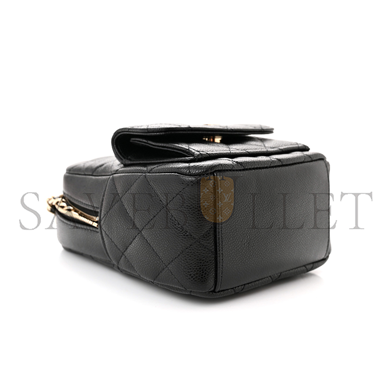 CHANEL MASTER CAVIAR QUILTED CC MINI CLASSIC BACKPACK AP3753 (18*13*9cm)