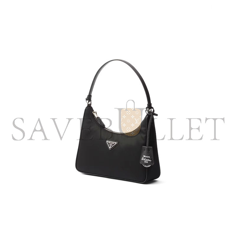 PRADA RE-EDITION 2005 RE-NYLON AND SAFFIANO MINI BAG 1N204M (22*18*6.5cm) PRADA RE-EDITION 2005 RE-NYLON AND SAFFIANO MINI BAG 1N204M (22*18*6.5cm)