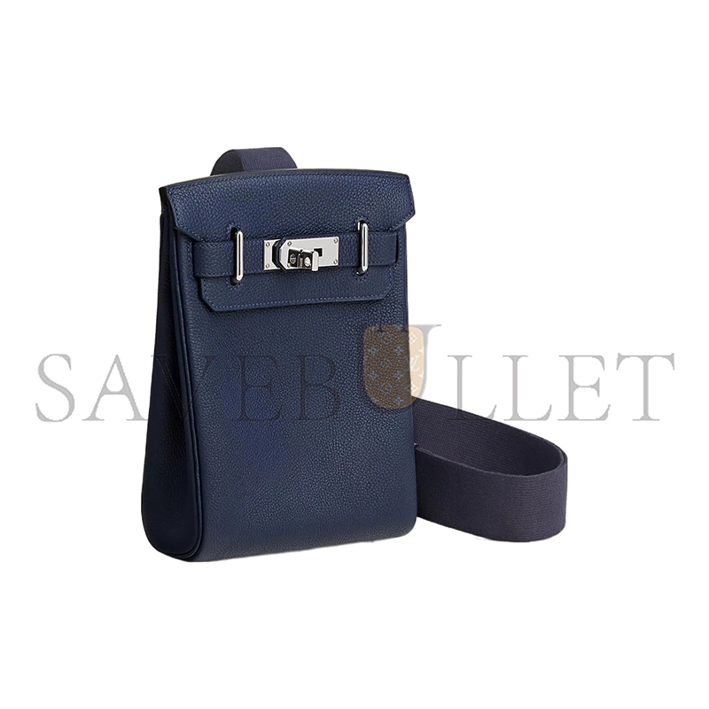 HERMES MASTER HAC A DOS PM BACKPACK TOGO LEATHER SILVER HARDWARE H083589CK2Z (28*18*8cm)